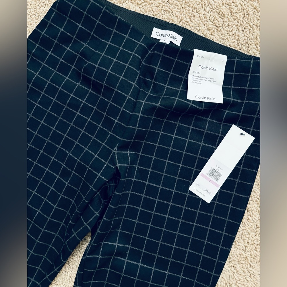 Calvin Klein Suit Slim Tapered Pants